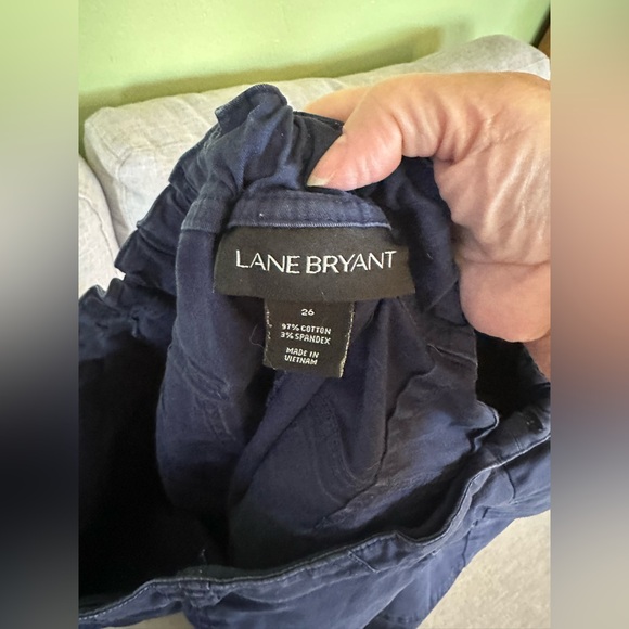 Lane Bryant Navy Bermuda Shorts - Picture 4 of 4